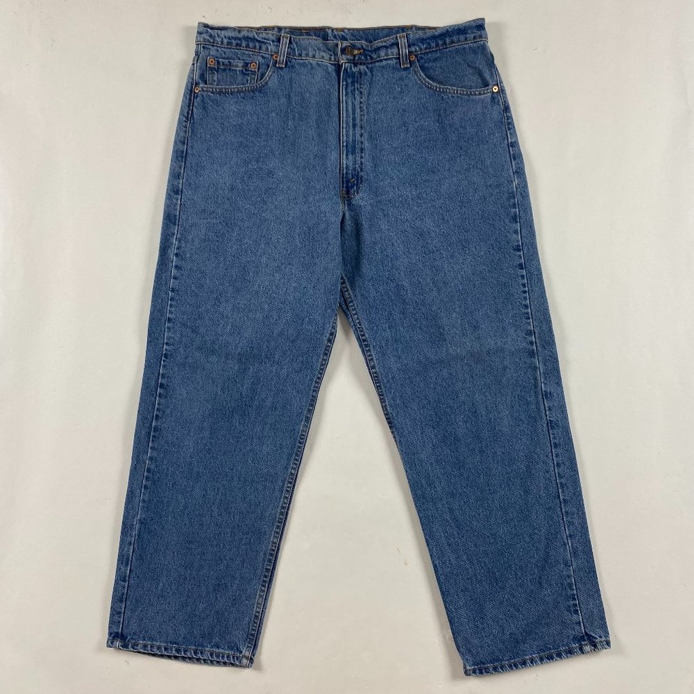Vintage 90s Levi's 565 Extra Loose Straight Leg Jeans Mens 42 x 30 Fit 40.5 x 30